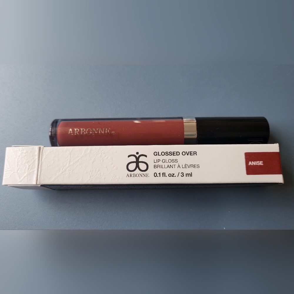 ARBONNE Glossed Over Lip Gloss ANISE ~Discounted Shipping~
